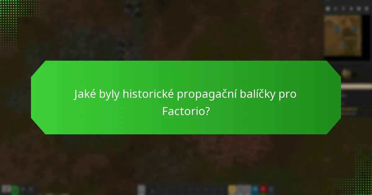 Jak se současné propagační balíčky srovnávají s historickými?