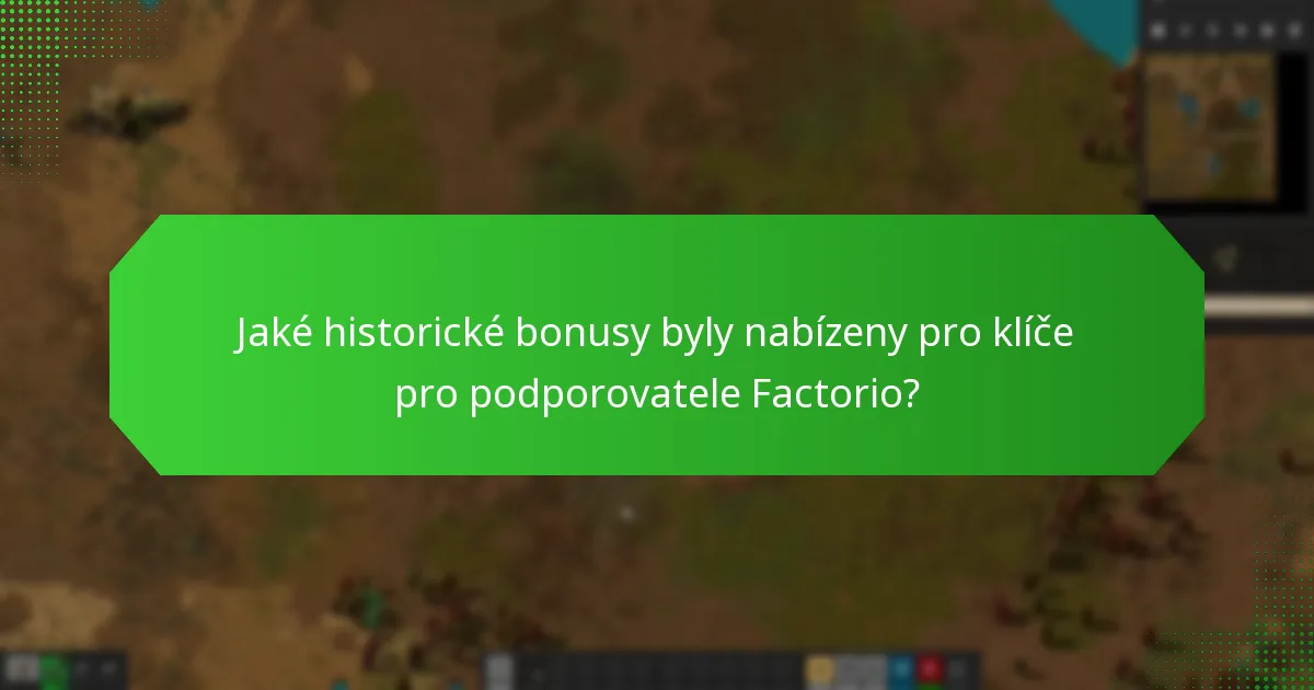 Jak se mohou uživatelé zapojit do budoucích nabídek pro klíče pro podporovatele Factorio?