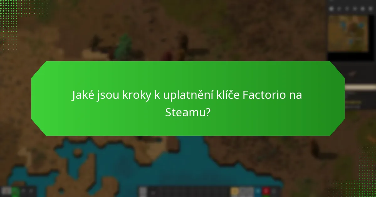 Kteří prodejci nabízejí klíče Factorio na Steamu?
