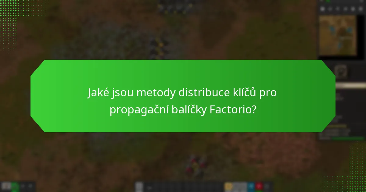 Na jakých platformách je k dispozici propagační balíček Factorio?