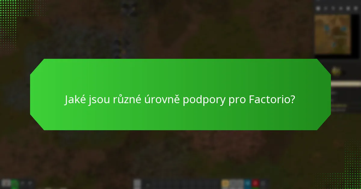 Jaké odměny hráči získávají za podporu Factorio?